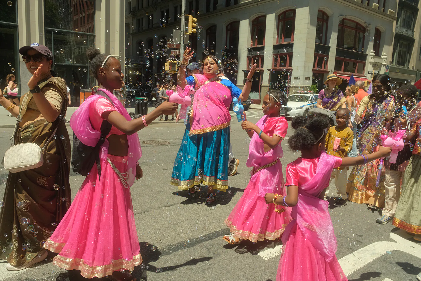 Thousands Gather on Fifth Avenue for Milestone Hare Krishna Chariot Procession